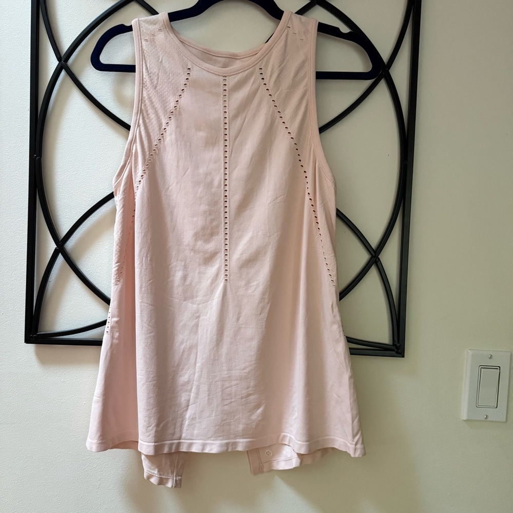 Athleta Light Pink Tank Top - Picture 1 of 5